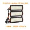 1500W ক্রিকেট স্টেডিয়াম এলইডি ফ্লাডলাইট 255000lm