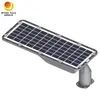 160lm/W উজ্জ্বলতা সম্পন্ন অল-ইন-ওয়ান সোলার স্ট্রিট লাইট 10W 20W LED রোড লাইটিং