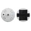 জলরোধী আইপি 65 অ্যালুমিনিয়াম রাডার সেন্সর 30W 50W ইউএফও LED সৌর বাগান আলো
