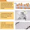 50W 100W 150W 200W 250W 300W লিনিয়ার LED হাইবে লাইট