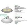 AC277 IP69K CRI 95 NSF ফুড গ্রেড 100W 120W 150W UFO খাদ্য প্রক্রিয়াকরণ কারখানার জন্য LED হাই বে লাইট