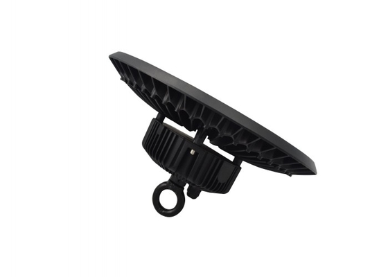 Black color AL+PC Materials 100W UFO LED High Bay Lighting Housing