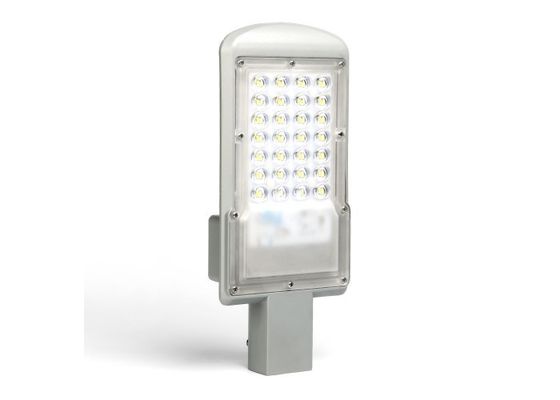 ওয়াটারপ্রুফ 50W এসএমডি LED স্ট্রিট লাইট 2700K-7000K পাবলিক স্কয়ার জন্য অ্যালুমিনিয়াম হাউজিং