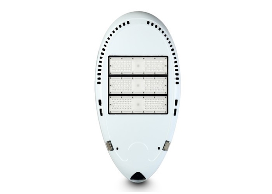 IP65 বহিরঙ্গন 150W উচ্চ ক্ষমতা নেতৃত্বে স্ট্রিট ল্যাম্প কোন স্পার্ক পিসি লেন্স পল্লব