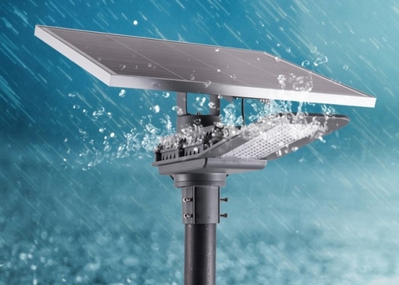 SMD 30W IP65 বহিরঙ্গন সৌর রাস্তার আলো ব্যাটারি সৌর প্যানেল সঙ্গে 120 LM / ওয়াট