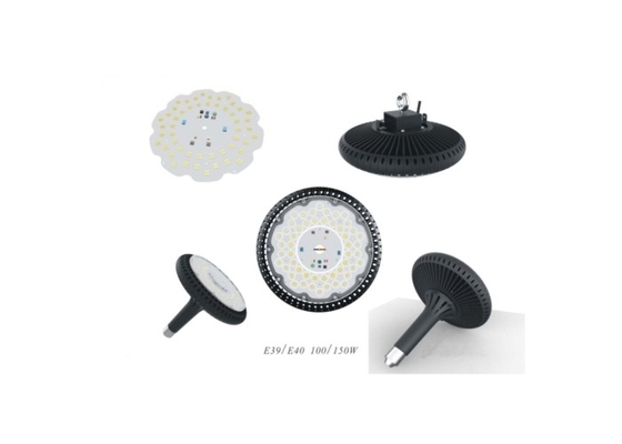 CE RoHS SAA approval Warehouse 100W Driverless UFO LED High Bay Light IP65 IK10 Pure White Industrial