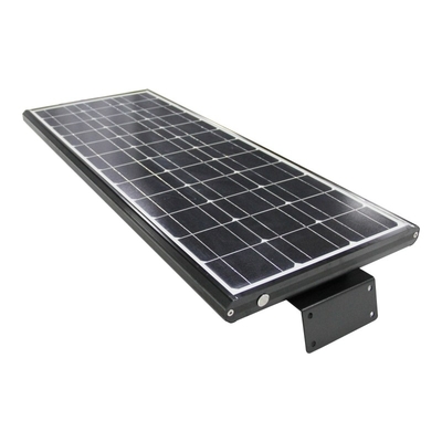 PIR সেন্সর 100W সৌর চালিত LED স্ট্রিট লাইট উচ্চ শক্তি জলরোধী বহিরঙ্গন