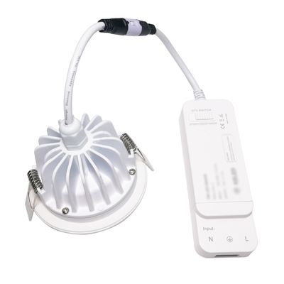 Dimmable এসএমডি LED স্ট্রিট লাইট 9W LED Downlights COB ওয়াটারপ্রুফ 5 বছর পাটা