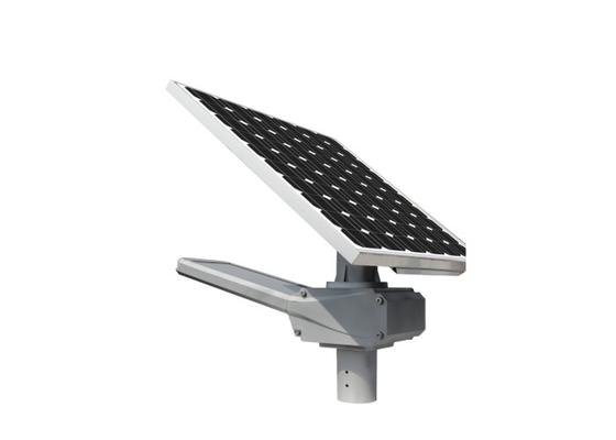 12800lm 80W সৌর চালিত LED স্ট্রিট লাইট ওয়াইফাই রিমোট কন্ট্রোল 12V 360WH লিথিয়াম ব্যাটারি