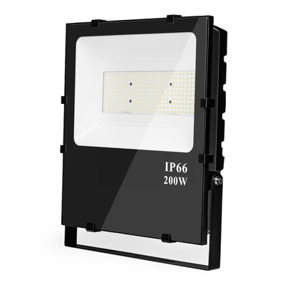 অ্যালুমিনিয়াম শরীর 200W ড্রাইভারহীন LED ফ্লাডলাইট গার্ডেন IP65 SMD2835 20000-21000lm