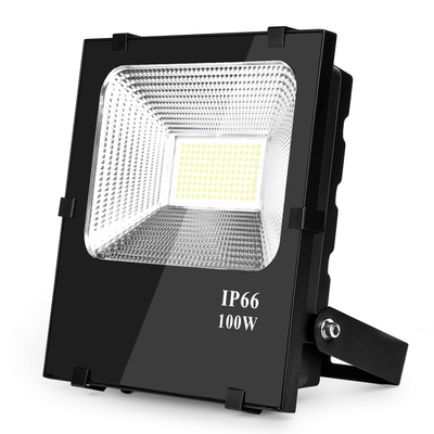 আউটডোর ড্রাইভারবিহীন LED ফ্লাডলাইট 100W 150W 200W 4KVA ডিওবি সার্জ সুরক্ষা