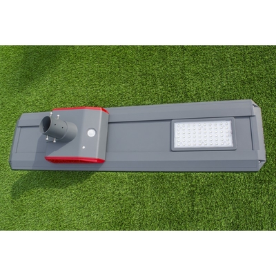 SMD5050 12V 30W সৌর চালিত LED স্ট্রিট লাইট ইন্টিগ্রেটেড 12 ভি 23 এএইচ লিথিয়াম ব্যাটারি