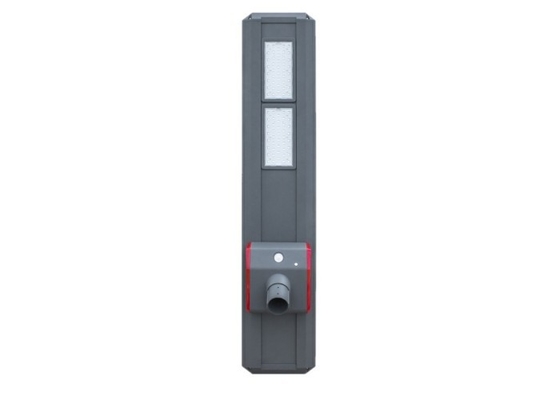 5500K 60W সোলার গার্ডেন স্ট্রিট ল্যাম্পস IP65 7800-9000LM মনো সোলার প্যানেল সহ