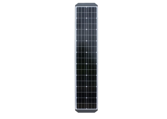 5500K 60W সোলার গার্ডেন স্ট্রিট ল্যাম্পস IP65 7800-9000LM মনো সোলার প্যানেল সহ