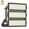170lm/W উচ্চ উজ্জ্বলতা সম্পন্ন 3 মডিউল 1500W LED ফ্লাডলাইট, বৃহৎ স্থান আলোকিত করার জন্য