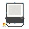 আউটডোর IP66 উচ্চ লুমেন ১৩০L/M মডিউল রিফ্লেক্টর ২০০W LED ফ্লাড লাইট