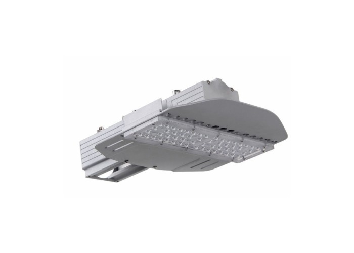 50W উচ্চ Lumen এসএমডি LED স্ট্রিট লাইট IP65 50,000 ঘন্টা পাবলিক স্কয়ার জন্য জীবন সময়