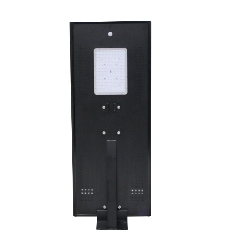 PIR সেন্সর 100W সৌর চালিত LED স্ট্রিট লাইট উচ্চ শক্তি জলরোধী বহিরঙ্গন